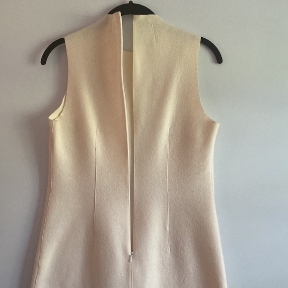 CUSTOM Ralph Lauren Wool Felt Dress Sz S - Picture 11 of 12
